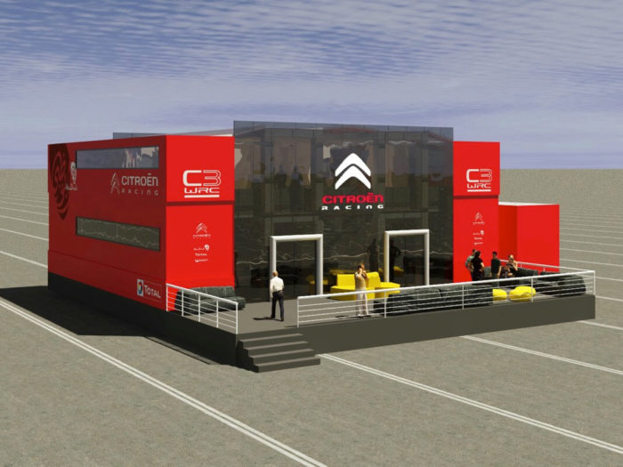 Citroen Racing WRC - Paddock Distribution